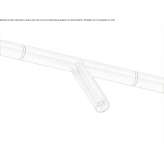 LED track lighting made of anodized aluminum Godinne