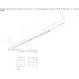 Aluminum LED track lamp Toulaud