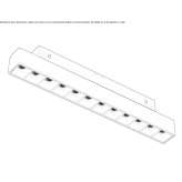 Linear magnetic dot Szomod
