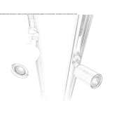 Metal LED track lamp Gorodok