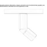 Projektor aluminiowy z adapterem szynowym lub podstawą do sufitu Steensel