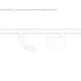 Aluminum LED track lamp Kermt