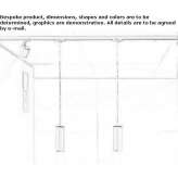 Metal LED track lamp Acari