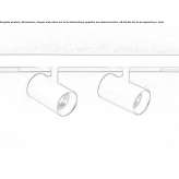 Oświetlenie szynowe LED z aluminium malowanego proszkowo Ivanivka