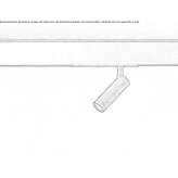 Oświetlenie szynowe LED z aluminium malowanego proszkowo Caracoli