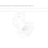 Aluminiowa lampa szynowa ze ściemniaczem Pomary