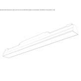 Aluminum LED track lamp Pledran