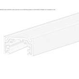 Aluminiowa szyna świetlna Kurnach