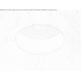 Round, oak recessed spotlight with dimmer Toast