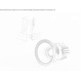 Recessed spotlight Eilbek