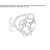 Adjustable wall spotlight for wall mounting Deurne