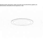 Round aluminum LED spotlight for suspended ceilings Limay