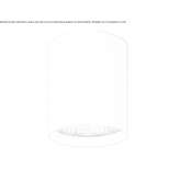 Aluminum ceiling spotlight Calvene