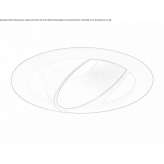 Recessed, adjustable aluminum LED reflector Asele