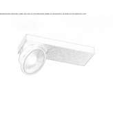 Regulowany reflektor sufitowy LED Comunas
