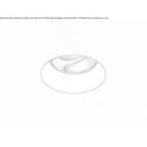 Round recessed LED spotlight Banastas