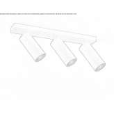 Multi-point LED ceiling spotlight Virojoki