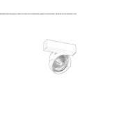 Adjustable LED ceiling spotlight Wadalba