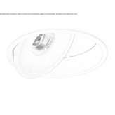 Recessed LED ceiling spotlight Hopwood