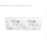 Multi-point recessed LED spotlight Bondari