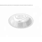 Round recessed LED spotlight Banastas