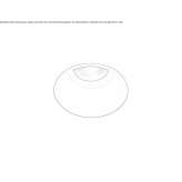 Halogen spotlight for recessing in the ceiling Balsthal
