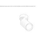 Regulowany reflektor sufitowy LED Virojoki