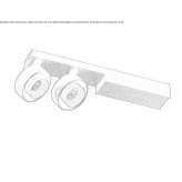Multi-point LED ceiling spotlight Colotlan