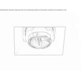Recessed LED wall washer Banastas