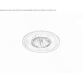 Round recessed LED spotlight Banastas