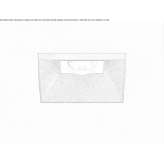 Recessed square LED spotlight Bassan