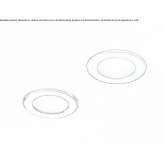 Aluminum recessed RGB reflector Kaarina