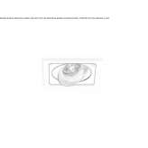 Recessed square LED spotlight Dobrota