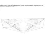 Recessed crystal spotlight for suspended ceilings Magnano