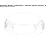 Recessed crystal spotlight for suspended ceilings Magnano