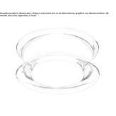 Recessed crystal spotlight for suspended ceilings Magnano