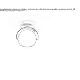 Adjustable ceiling spotlight Certosa