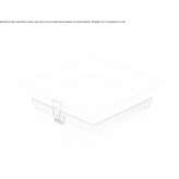 Square recessed spotlight made of die-cast aluminum Kaarina