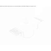 Wpuszczany kwadratowy reflektor gipsowy LED Kaarina