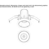 Recessed LED spotlight Deltona