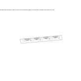 Multi-point recessed LED spotlight Bury