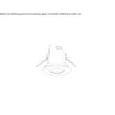 Recessed LED spotlight Vaucluse