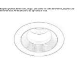 Recessed, adjustable LED spotlight Araguari