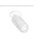 Adjustable round LED reflector Bracca