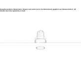 Round recessed ceiling spotlight Surbo