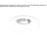 Recessed LED ceiling spotlight Eriksbo