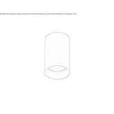 Round halogen ceiling spotlight Maracas