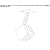 Adjustable aluminum ceiling spotlight Kaymas