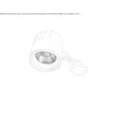 Adjustable aluminum reflector Fareham