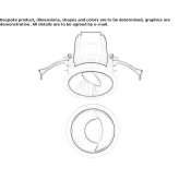 Round wall washer Deltona
